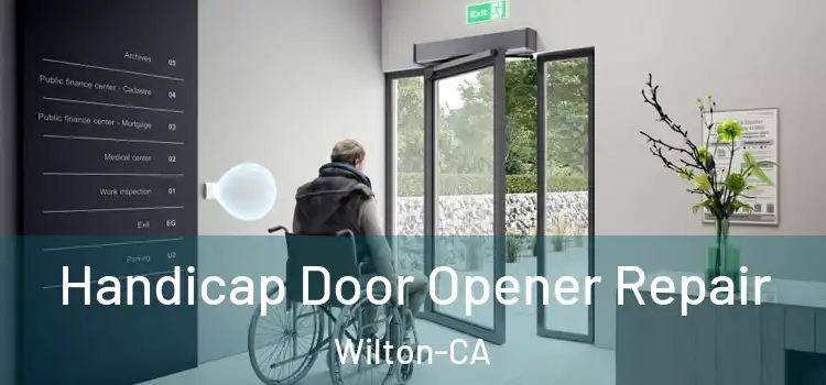  Handicap Door Opener Repair Wilton-CA