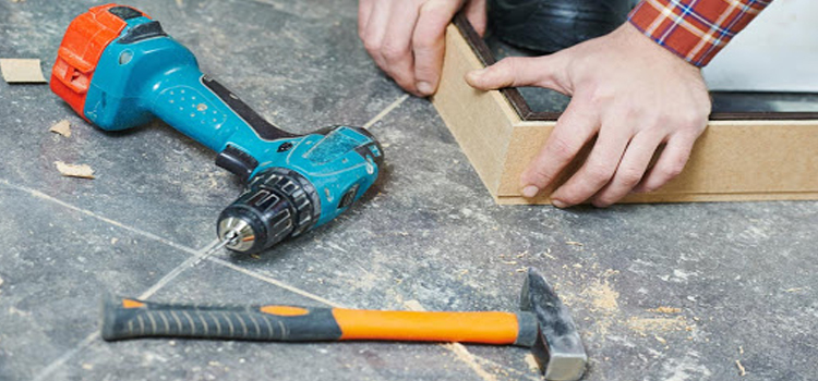 broken door frame repair Wilton