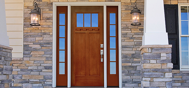 residential entry door repair Wilton
